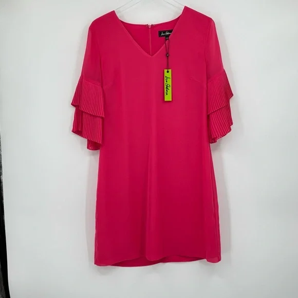 Sam Edelman Fuchsia Pink Shift Dress - Picture 1 of 12